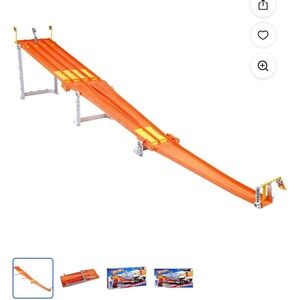 Hot Wheels 4 Lane Elimination Foldable Race Track